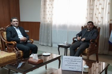 حسینی منتخب مردم شهرستان های مینودشت، گالیکش، کلاله و مراوه تپه در مجلس شورای اسلامی با مدیرکل آموزش فنی و حرفه ای استان گلستان دیدار کرد