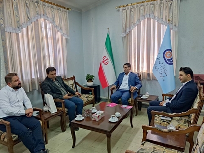 مدیرکل آموزش فنی و حرفه ای استان گلستان با مدیرعامل شرکت لابل گفتگو کرد