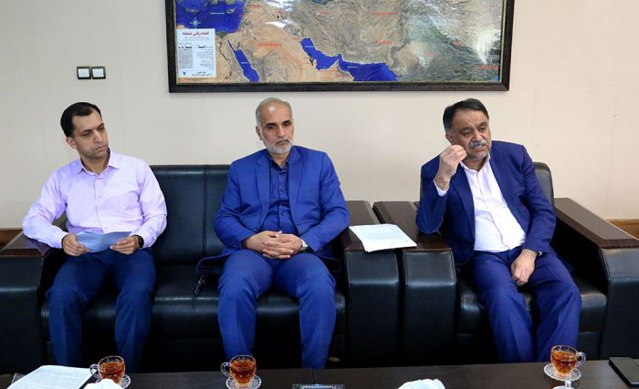 دیدار مدیرعامل شرکت توزیع نیروی برق استان با رئیس سازمان مدیریت و برنامه ریزی استان گلستان
