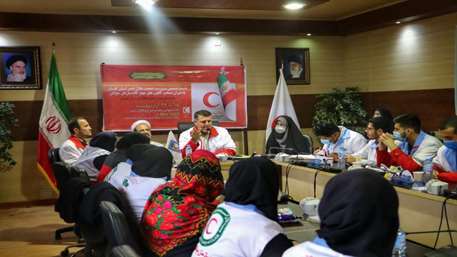 سرپرست هلال احمر گلستان: جوانان سرمایه های مورد اعتماد هلال احمر هستند