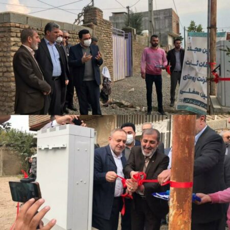 تأمین مجددارتباطات مخابراتی در روستای جلین سفلی