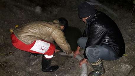 امدادرسانی به ۷ نفر در ارتفاعات شموشک و روستای دشتی کلاته