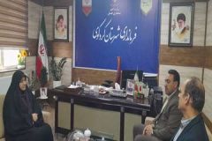 دور دوم دیدار مدیر کل دامپزشکی استان گلستان با فرماندارشهرستان کردکوی