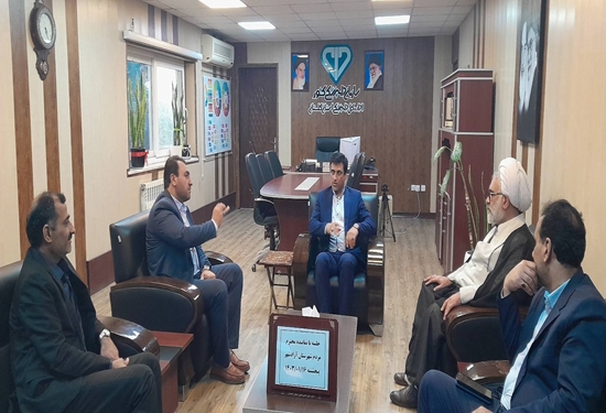 ملاقات نماینده محترم مردم شریف آزادشهر در مجلس شورای اسلامی با مدیر کل دامپزشکی استان گلستان