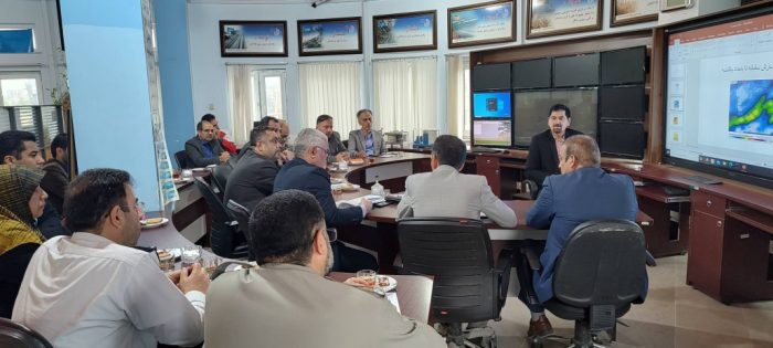برگزاری جلسه مدیریت بحران با توجه به هشدار هواشناسی سطح نارنجی شماره ۳