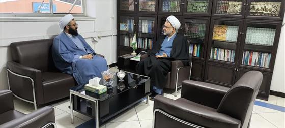 دیدار رئیس مرکز بزرگ اسلامی با مدیر کل اوقاف و امور خیریه استان گلستان