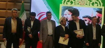 تقدیر فرمانده سپاه نینوا از مدیرکل و فرمانده پایگاه بسیج امام علی (ع) استاندارد گلستان در همایش خودحفاظتی ادارات استان