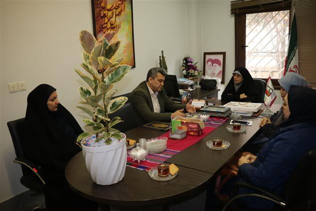 دیدار مدیر کل استاندارد استان گلستان با مدیر کل امور بانوان و خانواده استانداری