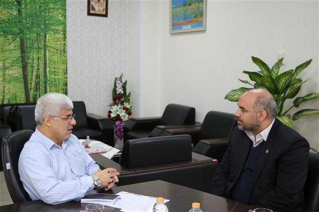 دیدار مدیرکل استاندارد گلستان با معاون هماهنگی امور اقتصادی استاندار