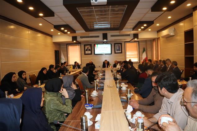 نشست صمیمی سرپرست اداره کل استاندارد گلستان با کارکنان برگزار شد