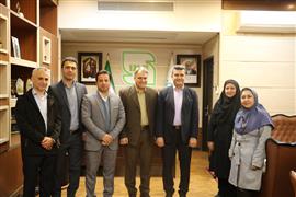 نشست سرپرست اداره استاندارد گلستان با انجمن مدیران کنترل کیفیت