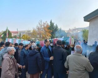 استقبال گلستانی ها از شهدای گمنام دفاع مقدس