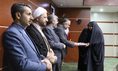 تجلیل از بانوان قضات و بانوان کارمند برتر در دستگاه قضایی گلستان