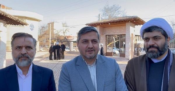 افتتاح بهسازی محوطه امام زاده نه تن گرگان