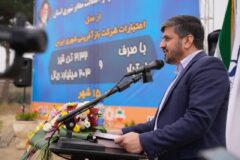 مراسم آیین افتتاح متمرکز آسفالت معابر شهری گلستان برگزار شد