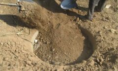 مسدود کردن چاه غیرمجاز در یکی از روستاهای گرگان با حضور دادستان مرکز استان