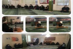 برگزاری مراسم به مناسبت فرا رسیدن ایام سوگواری و شهادت بزرگ بانوی اسلام وجهان ، حضرت فاطمه زهرا(س) و همچنین سالروز شهادت حاج قاسم سلیمانی(روز جهانی مقاومت)و یاران با وفایش