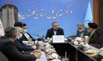 برگزاری جلسه شورای اقامه نماز دادگستری گلستان/ قدردانی از 4 نفر از فعالان نماز دادگستری
