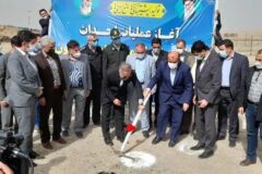 با دستور رئیس جمهور؛ مرکز لجستیک راه آهن شمال شرق ۲ کلنگ زنی شد