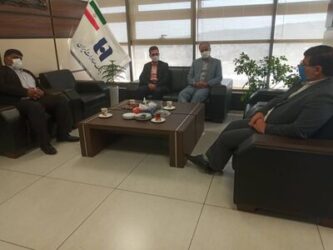 دیدار مدیرکل ثبت احوال با مدیر عامل بانک صادرات استان گلستان