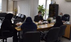جلسه هم اندیشی مدیرکل ثبت احوال با معاون اداره کل بهزیستی استان گلستان