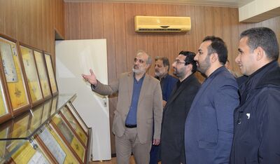 دیدار مدیر حوزه هنری استان گلستان با مدیر کل ثبت احوال استان