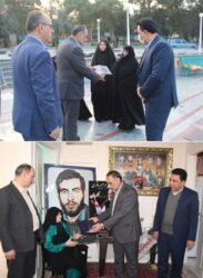 دیدارمدیرعامل شرکت مخابرات ایران با خانواده دو تن از شهیدان مخابرات منطقه گلستان