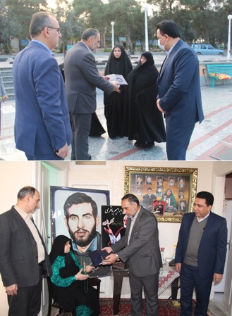دیدارمدیرعامل شرکت مخابرات ایران با خانواده دو تن از شهیدان مخابرات منطقه گلستان