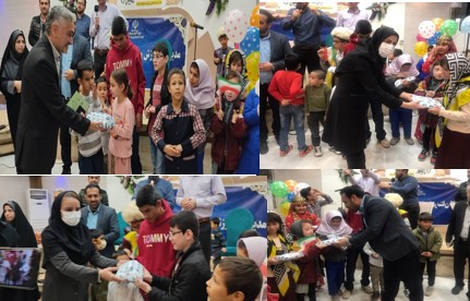 اهداء لوازم التحریر توسط مخابرات منطقه گلستان به دانش آموزان کلاله