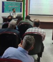 برگزاری دوره آموزش ایمنی و آتش نشانی برای دهیاران و شوراهای روستایی