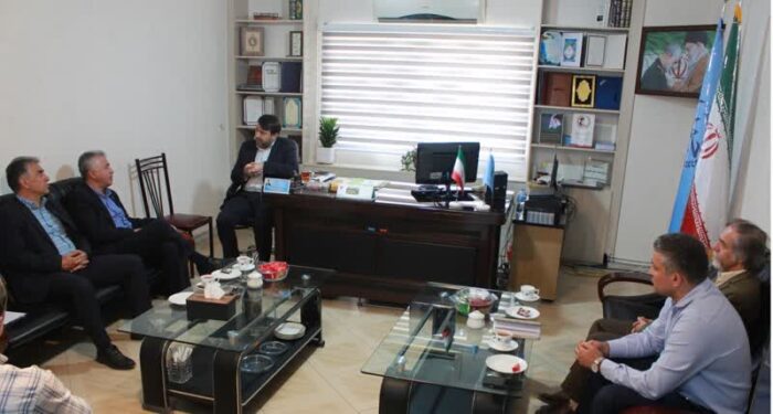 نشست مدیر کل شیلات گلستان با رئیس موسسه تحقیقات علوم شیلاتی کشور