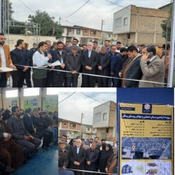 مراسم کلنگ زنی ساخت مسکن محرومین بصورت متمرکز در روستای یساقی کردکوی برگزار شد