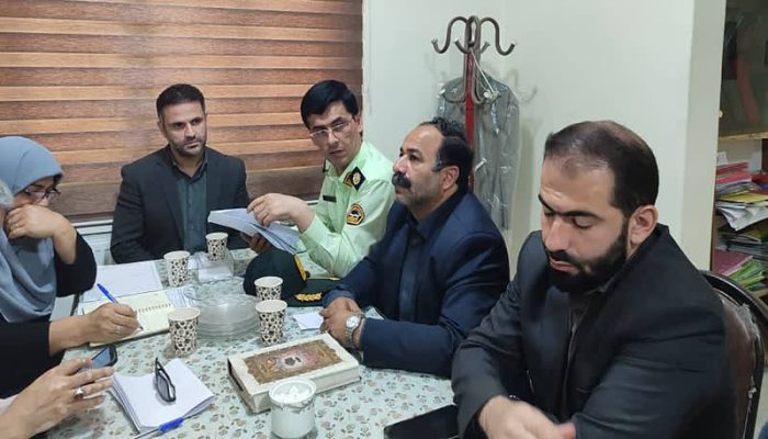 برگزاری جلسه پیشگیری از سرقت درفرمانداری شهرستان کردکوی