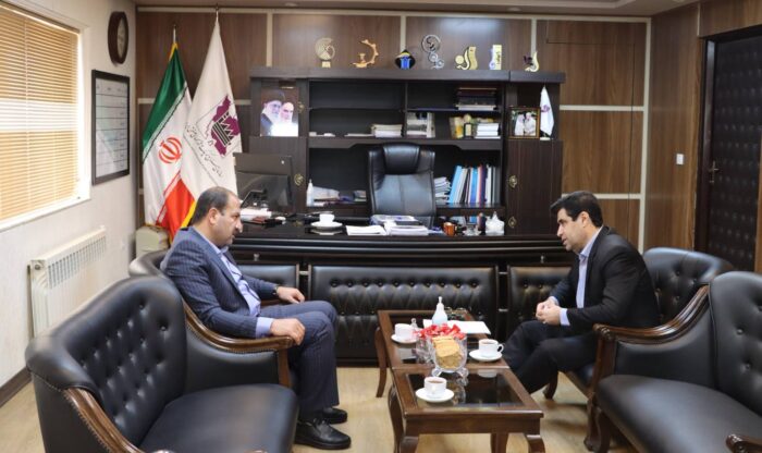 دیدار نماینده شهرستان علی آباد کتول با مدیر عامل شرکت شهرک های صنعتی گلستان