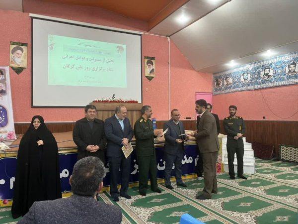 تقدیر فرمانده سپاه نینوا استان گلستان از شهردار گرگان