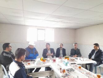 بازدید فرماندار رامیان از معدن شمال شرق ملچ آرام تحتانی