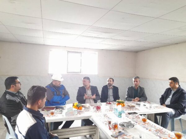 بازدید فرماندار رامیان از معدن شمال شرق ملچ آرام تحتانی