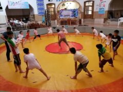 فرزندان بهزیستی با ورزش پهلوانی و زورخانه‌ای آشنا شدند