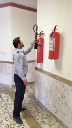 بازدید ایمنی مدارس در اولویت حوزه پیشگیری سازمان آتش نشانی گرگان