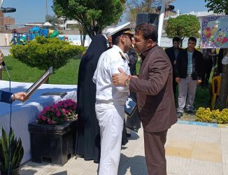 تقدیر فرمانده نیروی دریایی راهبردی ارتش ج.ا.ا از شهردار کردکوی