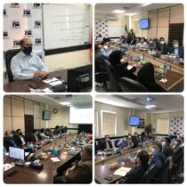 جلسه هم اندیشی و  بررسی مطالعات شناسایی و پتانسيل يابي نيروگاه هاي برقابي پیرامون سدها ، تاسیسات آبی و مسیر رودخانه های استان گلستان برگزار شد