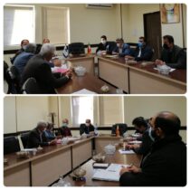 جلسه بررسی نحوه بهره برداری از سد کوچک مخزنی کلوکن در شرکت آب منطقه ای استان برگزار شد