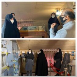 بازدید مدیر کل امور بانوان وخانواده ازاستانداری از موزه آب شرکت آب منطقه ای گلستان