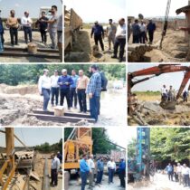 بازدید مدیرعامل شرکت آب منطقه ای از عملیات اجرائی حفر و تجهیز ۸حلقه چاه جدید در گرگان