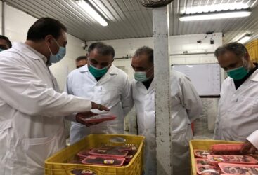 بازدید و نظارت بهداشتی و شرعی مشترک دستگاه های حاکمیتی از کشتارگاه صنعتی طیور در گرگان
