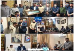 تجلیل سرپرست اداره کل دامپزشکی گلستان از خانواده روحانی شهید سردار محمد علی ملک شاهکویی