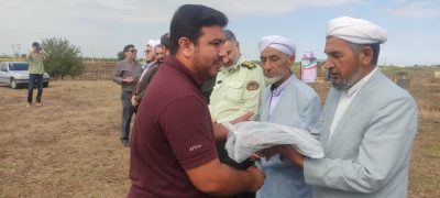 تجلیل از خانواده شهدای اهل سنت در شهرستان علی آبادکتول