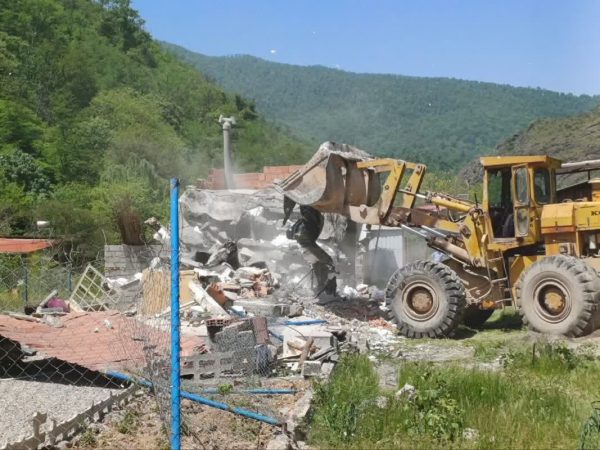 قلع و قمع عرصه و اعیان در اراضی منابع ملی درتوسکستان گرگان