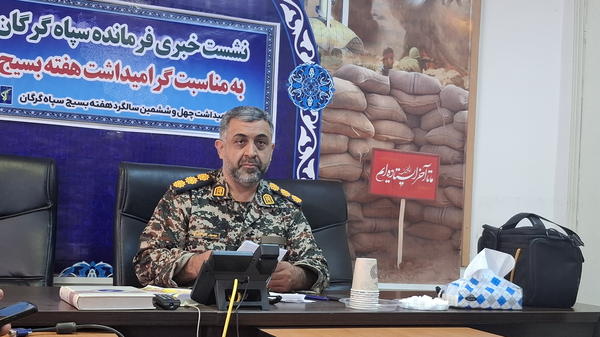 نمایشگاه اقتدار بسیج و تشییع سه شهید گرگانی در برنامه‌های محوری هفته بسیج