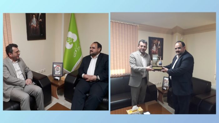 نشست مدیران کل کمیته امداد و صدا و سیمای مرکز استان گلستان